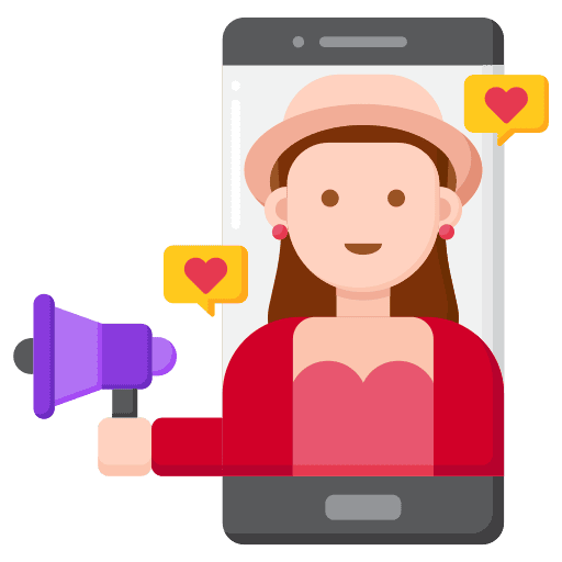 Influencer Marketing Icon